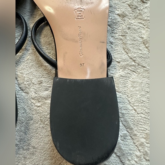 Gianvito Rossi Byblos Flat Sandals – Black, Size 37 (US 6.5) - Picture 5 of 5